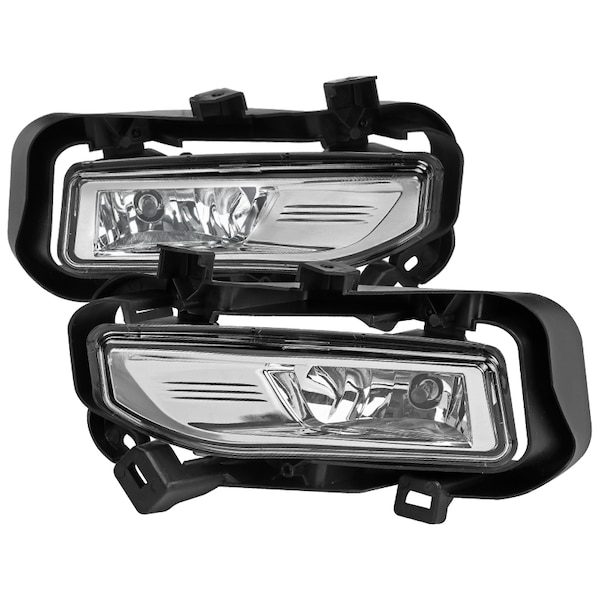 Spec-D Tuning Nissan Kicks Fog Driving Bumper Lights Lamps 17-18 LF-KCK17COEM-HZ - main
